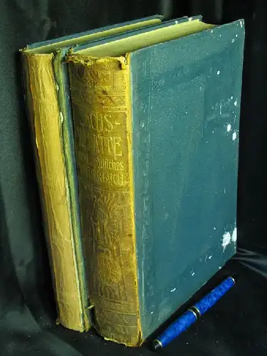 Moser, Karl (vierte Bearbeitung): Sachs-Villatte - Enzyklopädisches französisch-deutsches und deutsch-französisches Wörterbuch - Erster Teil Französisch-Deutsch + Zweiter Teil Deutsch-Französisch (komplett) -  LAGERRÄUMUNG. 