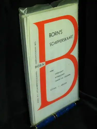 Born: Born's Schipperskaart voor watersport scheepvaart handel en industrie. 