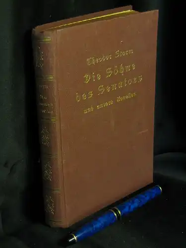 Storm, Theodor: Die Söhne des Senators und andere Novellen - Herausgegeben von Heinz Amelung -  LAGERRÄUMUNG. 