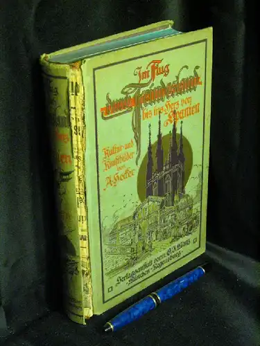 Hecker, A: Im Flug durch Feindesland bis ins Herz von Spanien. Kultur- und Kunstbilder -  LAGERRÄUMUNG. 