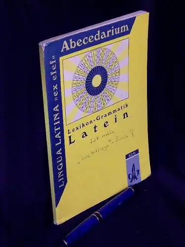 Schmid, Hermann: Abecedarium - Lexikon-Grammatik Latein -  LAGERRÄUMUNG. 
