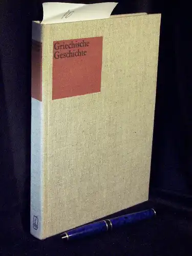 Kreissig, Heinz (Autorenkollektiv-Leitung): Griechische Geschichte bis 146 v.u.Z. - Mit 105 Abbildungen und 13 Karten -  LAGERRÄUMUNG. 