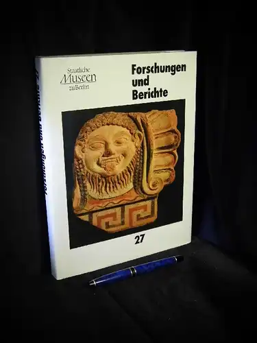 Staatliche Museen zu Berlin (Herausgeber): Forschungen und Berichte 27 -  LAGERRÄUMUNG. 