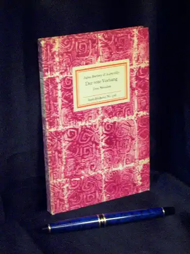 d`Aurevilly, Jules Barbey: Der rote Vorhang - Drei Novellen - aus der Reihe: IB Insel-Bücherei - Band: 576. 