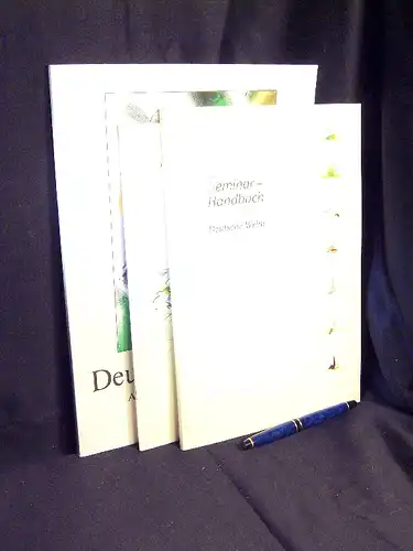 Deutsches Weininstitut (Herausgeber): (Sammlung) Deutscher Weinatlas + Weintips für Gourmets + Seminar-Handbuch Deutsche Weine (3 Broschüren). 