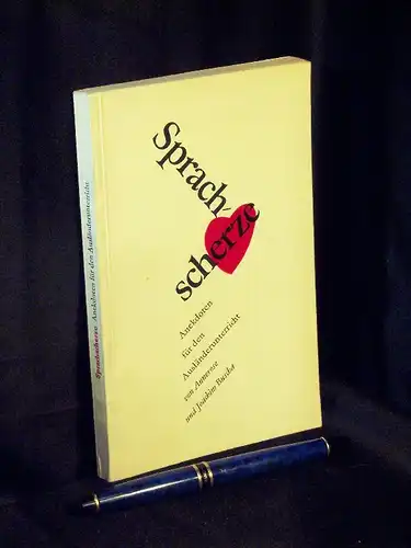 Buscha, Annerose und Joachim: Sprachscherze - Anekdoten für den Ausländerunterricht -  LAGERRÄUMUNG. 