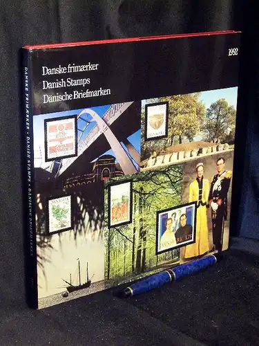 Bingen-Jakobsen, Ottar sowie  Per Lyhne und Inger Winther: Dankse frimaerker 1992 = Danish stamps 1992 = Dänische Briefmarken 1992 -  LAGERRÄUMUNG. 