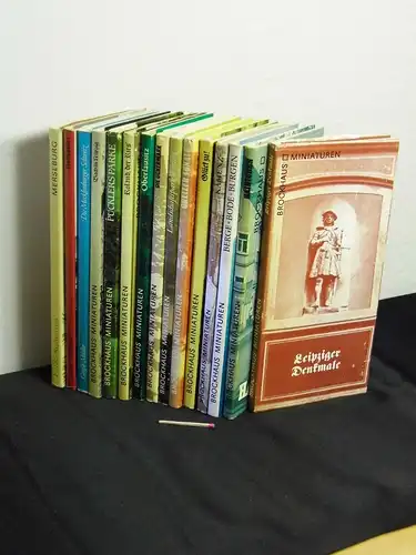 (Sammlung) Brockhaus Miniaturen (15 Bände) - aus der Reihe: Brockhaus Miniaturen / Eine Miniatur. 