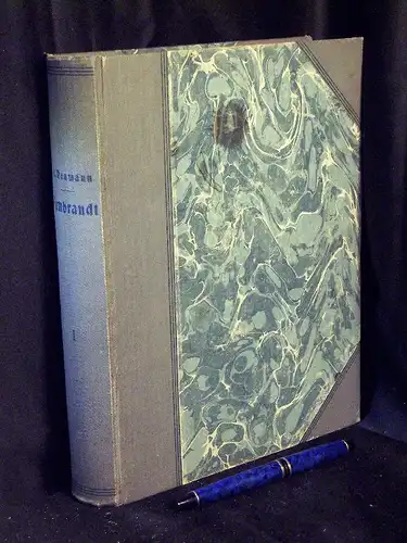 Neumann, Carl: Rembrandt - I (von 2) -  LAGERRÄUMUNG. 