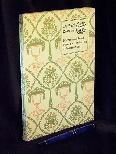 Nolte, Ernst und Gabriele Braun: Insel-Verlag Sammlung Alfred Bergmann, Detmold - Auktion 245. Versteigerung am 23. November 1982 -  LAGERRÄUMUNG. 