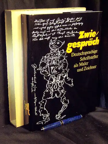 Böttcher, Kurt sowie Johannes Mittenzwei: Zwiegespräch - Deutschsprachige Schriftsteller als Maler und Zeichner -  LAGERRÄUMUNG. 