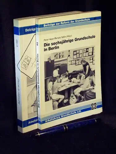 Valtin, Renate (Herausgeber): Beiträge zur Reform der Grundschule. Band 67/68 + 82 ( 2 Bände) - Band 67/68: 'Schreiben ist wichtig!' - Grundlagen und Beispiele für kommunikatives Schreiben (lernen). + Band 82: Die sechsjährige Grundschule in Berlin. 