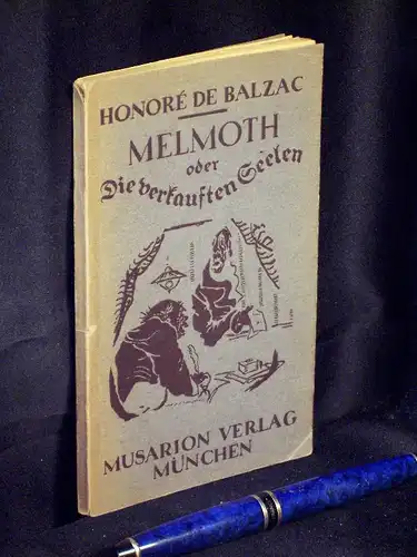 Balzac, Honore de: Melmoth oder Die verkauften Seelen. 