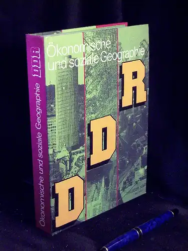 Scherf, Konrad (Autorenkollektiv-Leitung): DDR - Ökonomische und soziale Geographie -  LAGERRÄUMUNG. 