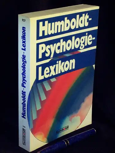 Ahlheim, Karl-Heinz (Redaktion): Humboldt-Psychologie-Lexikon - aus der Reihe: Die großen Humboldt-Bücher - Band: 927. 