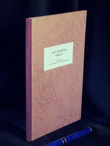 Wolter, Achim (Vorwort): Aus Gogols Welt - 30 Holzschnitte  von P. Boklewski zu Gogols Dichtungen -  LAGERRÄUMUNG. 