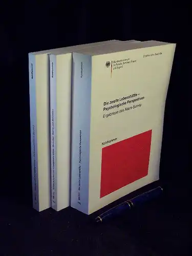 Schriftenreihe Bundesministerium für Familie, Senioren, Frauen und Jugend. Band 122, 184, 195 (3 Bände) - Band 122: Sterben und Sterbebegleitung. Band 184: Joachim Braun und...