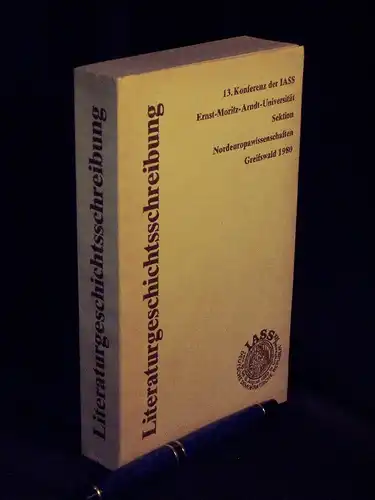 Bien, Horst und Gabriele Sokoll (Herausgeber): Die nordischen Literaturen als Gegenstand der Literaturgeschichtsschreibung   Beiträge zur 13. Studienkonferenz der Internationalen Assoziation für Skaninavische Studien.. 