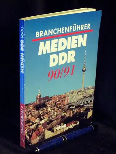 Claus, Werner (Herausgeber): Branchenführer Medien DDR - 1. Ausgabe 1990/91 - Band 1, Reihe Ost-West Media -  LAGERRÄUMUNG. 
