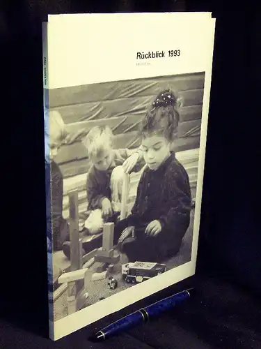 Merz, Christa und Volker (Redaktion): Rückblick 1993. Merz Schule -  LAGERRÄUMUNG. 