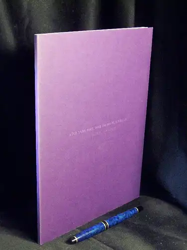 Rakete, Jim: Ich sehe was, was Du nicht siehst.' -  LAGERRÄUMUNG. 