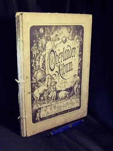 Oberländer, Adolf: Oberländer-Album (Vermutlich Teil 1 von 11) - Über das Schöne -  LAGERRÄUMUNG. 