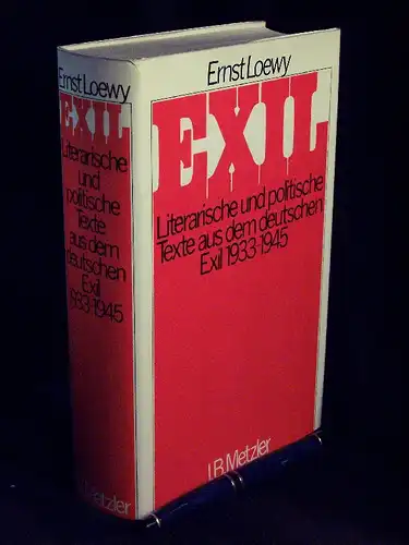 Loewy, Ernst (Herausgeber): Exil - Literarische und politische Texte aus dem deutschen Exil 1933-1945 -  LAGERRÄUMUNG. 