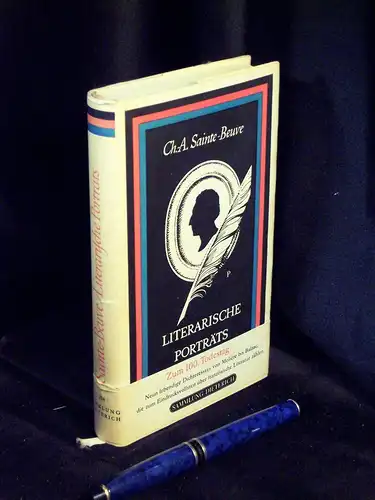 Sainte-Beuve, Charles Augustin: Literarische Porträts - aus der Reihe: DTB - Sammlung Dietrich - Band: 204 LAGERRÄUMUNG. 