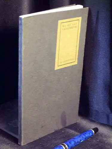 Klabund (Alfred Henschke): Klabunds Kriegsbuch -  LAGERRÄUMUNG. 