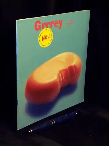 Mangold, Thomas sowie Peter Möller, Petra Philipps, Anne Schotte und Nico Willborn (Redaktion): Grrrey Nr. 5 - Die Praktikantenzeitung -  LAGERRÄUMUNG. 