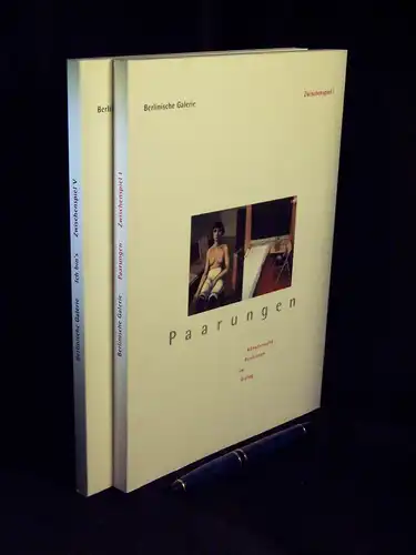 Zwischenspiel I Paarungen + V Ich bin's (2 Bände) - I: Paarungen. Künstlerische Positionen im Dialog. 1. Februar bis 14. April 2002. V: Ich bin's. Selbstbild, Menschenbild, Weltbild. 31. Januar bis 21. April 2003  -  LAGERRÄUMUNG. 