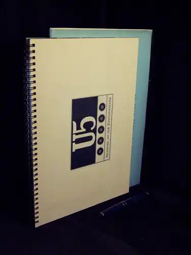 Akademie an der Einsteinstrasse München (Herausgeber): U5 - Das Abschlußsemester Juli 1996 in der Reithalle -  LAGERRÄUMUNG. 