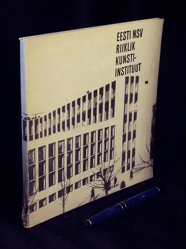 Eesti NSV Riklik Kunsti-Institut -  LAGERRÄUMUNG. 