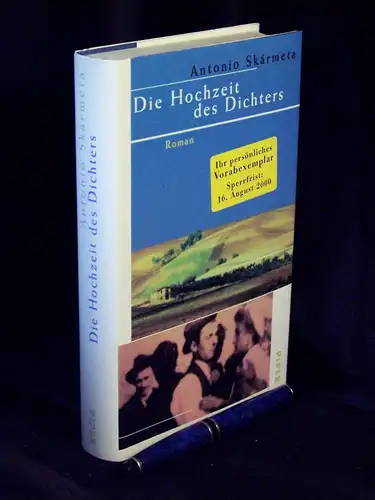 Skarmeta, Antonio: Die Hochzeit des Dichters - Roman -  LAGERRÄUMUNG. 