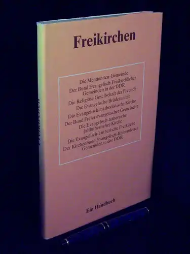Kirchner, Hubert (Herausgeber): Freikirchen und konfessionelle Minderheiten - Ein Handbuch -  LAGERRÄUMUNG. 