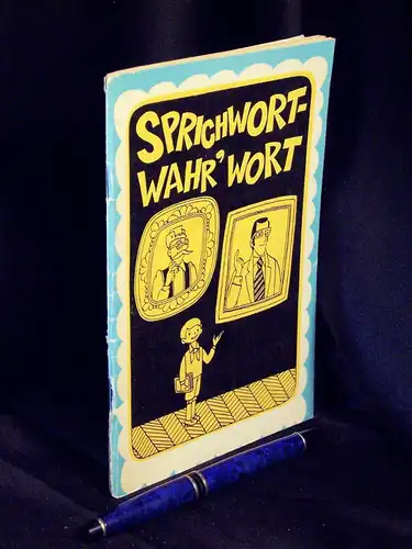 Rozkova, Nikolaj N. (Herausgeber): V poslovice pravda molvitsja : sbornik nemeckich poslovic dlja ucascichsja srednej skoly - Sprichwort- Wahr' Wort -  LAGERRÄUMUNG. 