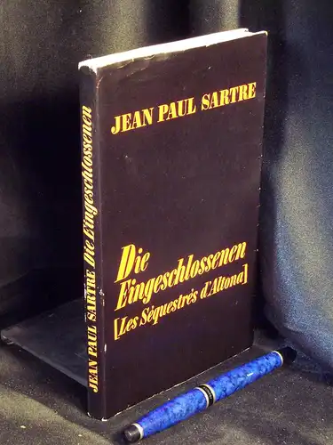 Sartre, Jean-Paul: Die Eingeschlossenen [Les sequestres d`Altona] -  LAGERRÄUMUNG. 