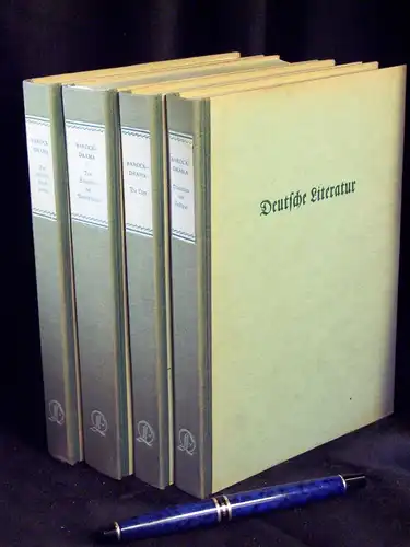 Flemming, Willi (Herausgeber): Barockdrama. Band 1, 3, 5, 6  (von 6 Bänden) (4 Bände) - Band 1: Das Schlesische Kunstdrama. + Band 3: Das...