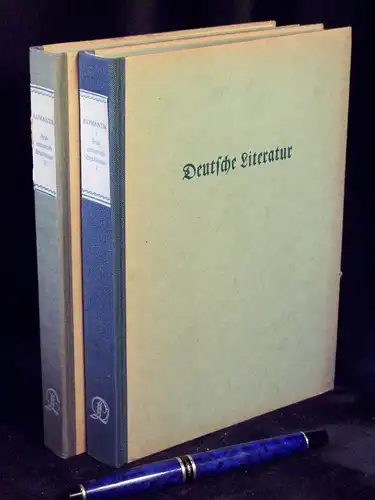 Kluckhohn, Paul (Herausgeber): Frühromantische Erzählungen. Erster und Zweiter Band. (2 Bände) - aus der Reihe: Deutsche Literatur. Reihe Romantik - Band: Romantik. Band 6-7 (von 24). 