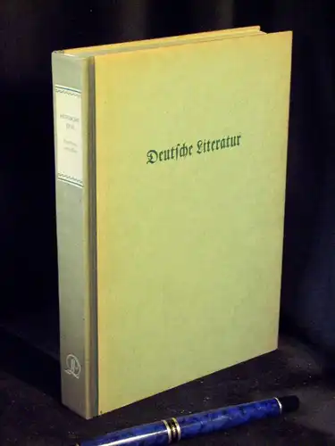 Naumann, Hans sowie Hans Steinger (Bearbeiter): Hartmann von Aue: Erec / Iwein. - aus der Reihe: Deutsche Literatur. Reihe Höfische Dichtung. Höfische Epik - Band: 3 LAGERRÄUMUNG. 