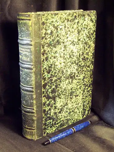 Janin, Jules (introduction): Chefs-D'Oeuvre dramatiques du XVIIIe siecle - ou choix des pieces les plus remarquables de Regnard, Lesage, Destouches, Beaumarchais, Marivaux, etc. - Edition ornee de portraits en pied colories -  LAGERRÄUMUNG. 