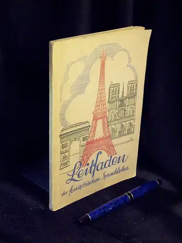 Vester, Franz (Zusammenstellung): Kurzgefaßter Leitfaden der französischen Sprachlehre -  LAGERRÄUMUNG. 