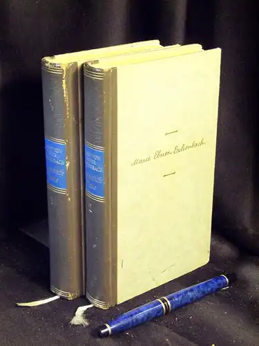 Ebner-Eschenbach, Marie von: Kleine Romane + Das Gemeindekind. Novellen / Aphorismen (Werke) 2 Bände. 