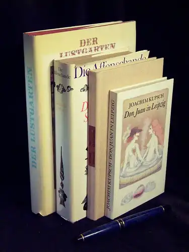 (Sammlung) Renate Totzke-Israel. Buchillustrationen. (4 Bände) - Gerhard Branstner: Die Ochsenwette. Anekdoten nach dem Orentalischen geschrieben + Joachim Kupsch: Don Juan in Leipzig. + Die...