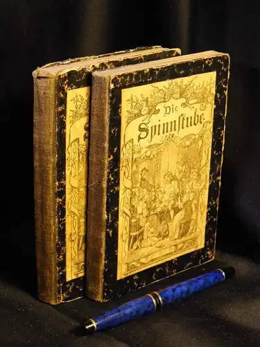 Horn, W.O. von (Herausgeber): Die Spinnstube, ein Volksbuch für das Jahr 1858 + 1859 (2 Bände) - 13. und 14. Jahrgang. 