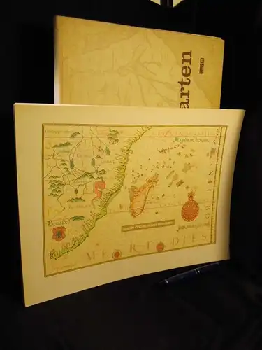 Horn, W. (Begleittexte): Schöne alte Karten - 24 ausgewählte Reproduktionen - Erläuterungen zur Mappe -  LAGERRÄUMUNG. 