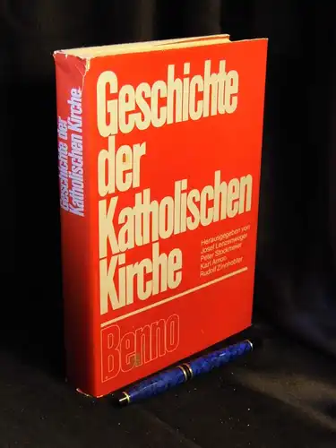 Lenzenweger, Josef und Peter Stockmeier, Karl Amon, Rudolf Zinnhobler (Herausgeber): Geschichte der Katholischen Kirche - Ein Grundkurs -  LAGERRÄUMUNG. 