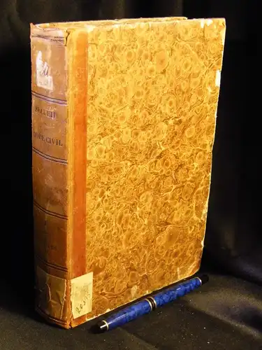 Poncelet, F.F. (introduction): Motifs et discours prononces lors de la publication du Code Civil, par les divers orateurs du conseil d'etat et du tribunat. Tome  I. 