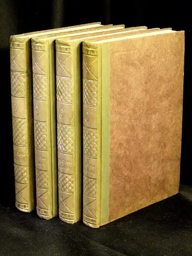 Scheffel, Josef Viktor von: Ausgewählte Werke - erster bis vierter Band (komplett) - aus der Reihe: Diovis Klassiker -  LAGERRÄUMUNG. 