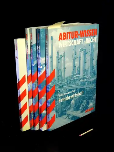 (Sammlung) Abitur-Wissen Wirtschaft Recht + Politik  (5 Bände) - Ulrike Brombierstäudl: Betriebswirtschaft + Ulrike Brombierstäudl: Volkswirtschaft + Manfred Bormann: Demokratie. + Bernhard Frevel: Sozialpolitik...